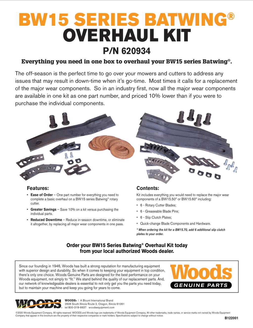 Batwing_OverhaulKit_Brochure_B122001 BW15 Series Overhaul Kit