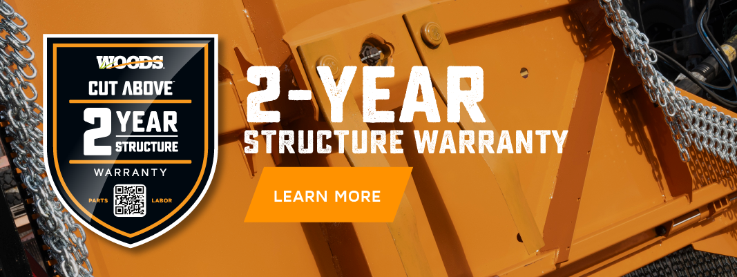 2-Year Structure Warranty From Woods®