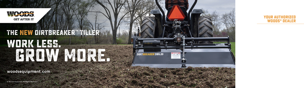 New DirtBreaker Tiller Billboard