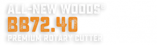 All-New Woods® BB72.40 Premium Rotary Cutter